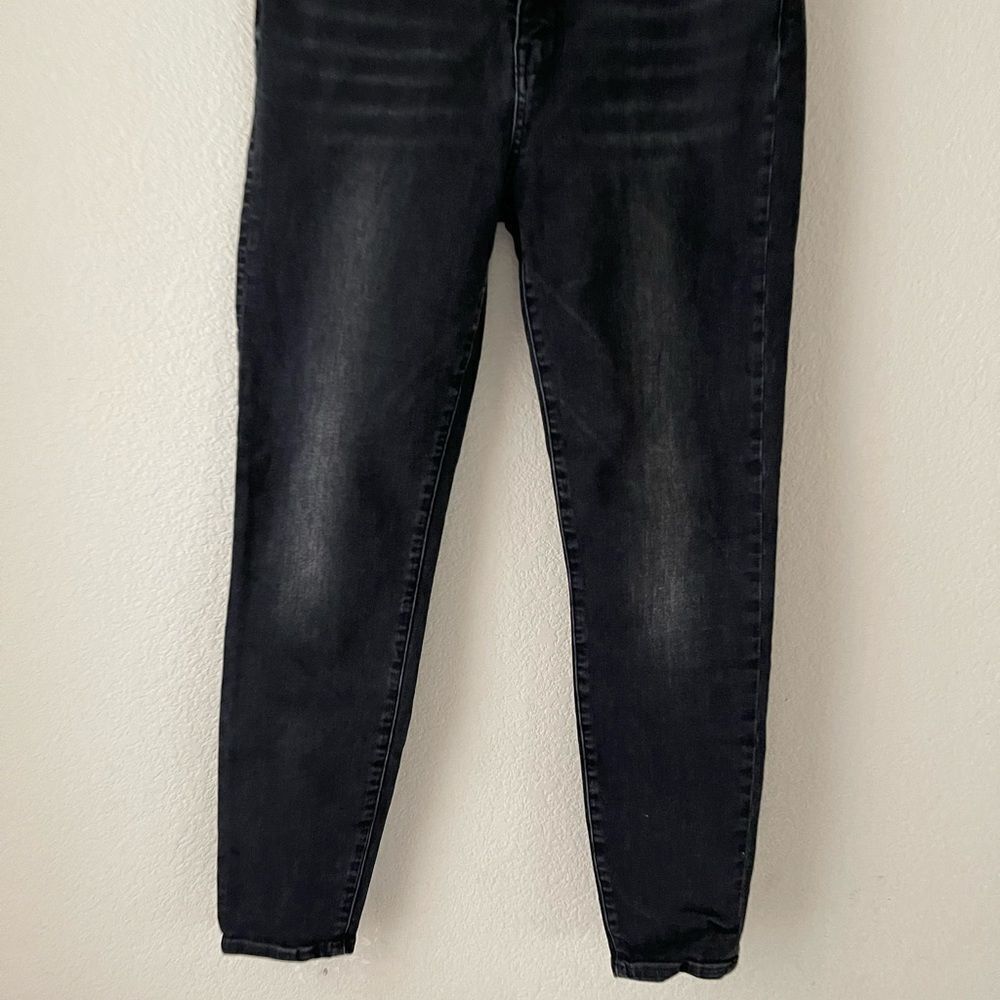 J crew black skinny high rise jeans - Picture 3 of 9